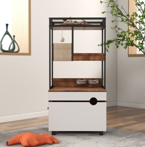 The Outer Shell Of The Garbage Bin In The Cat Cabinet - Imagen 3