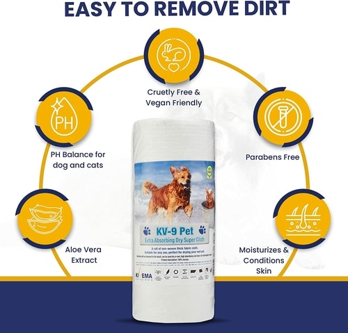 Cloth Wipes, 50-Pack: Handle Pee, Poop & Wet Fur with Ease! - Imagen 2