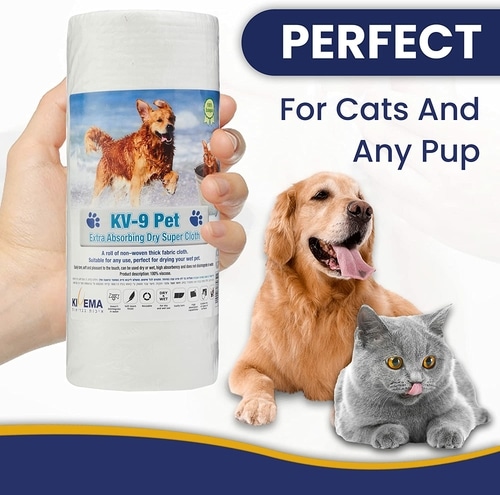 Cloth Wipes, 50-Pack: Handle Pee, Poop & Wet Fur with Ease! - Imagen 4