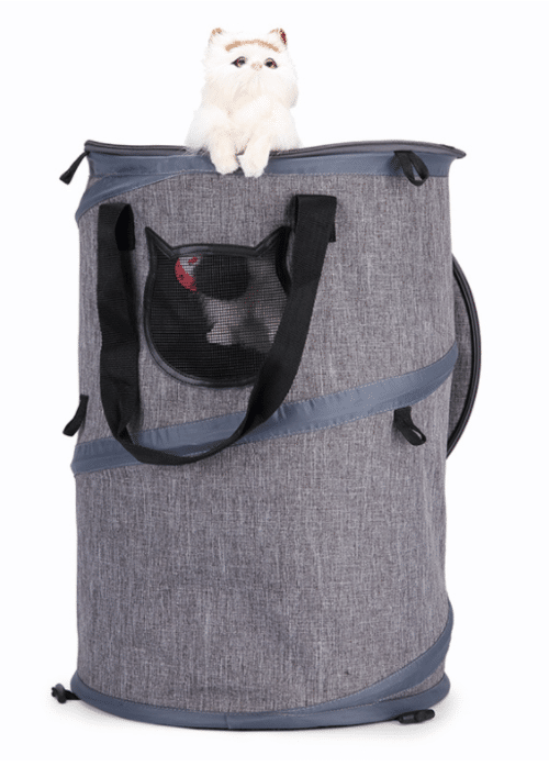 Foldable Pet Cat Carrier Bag Outdoor Travel Cat Tunnel Toys - Imagen 4