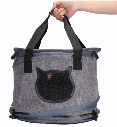 Foldable Pet Cat Carrier Bag Outdoor Travel Cat Tunnel Toys - Imagen 6
