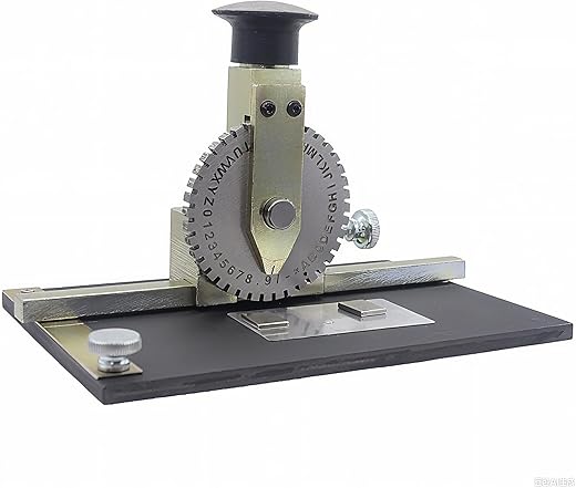 Máquina de Estampado Manual Aotuse | Grabadora de Placas Metálicas y Etiquetas para Perros y Gatos